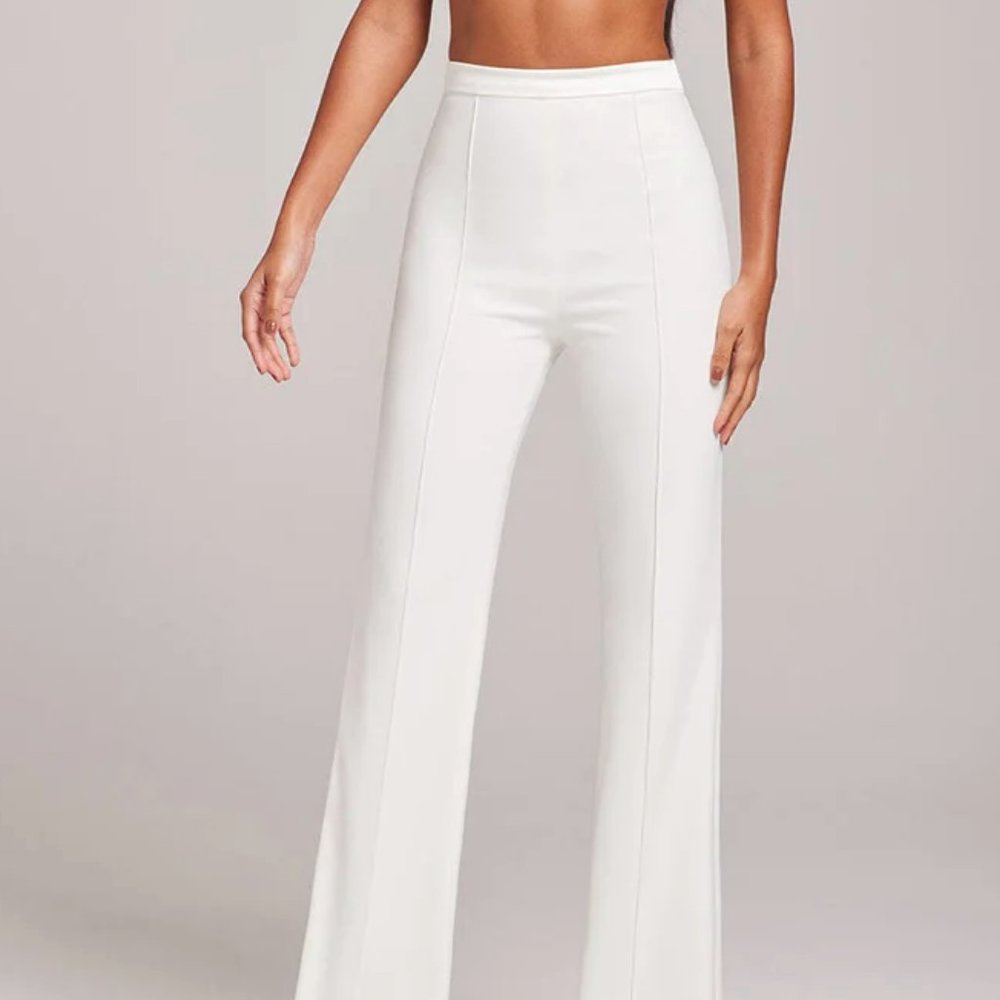 NADINE MERABI - CHARLOTTE White Pants